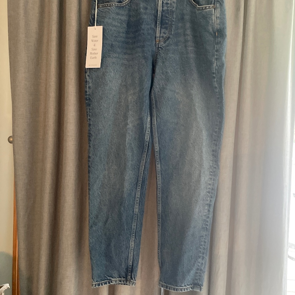 High rise skinny jeans